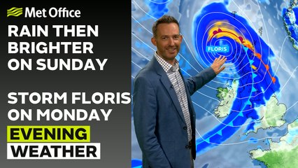 Met Office Evening Weather Forecast 02/08/2025 - Murky and wet in the