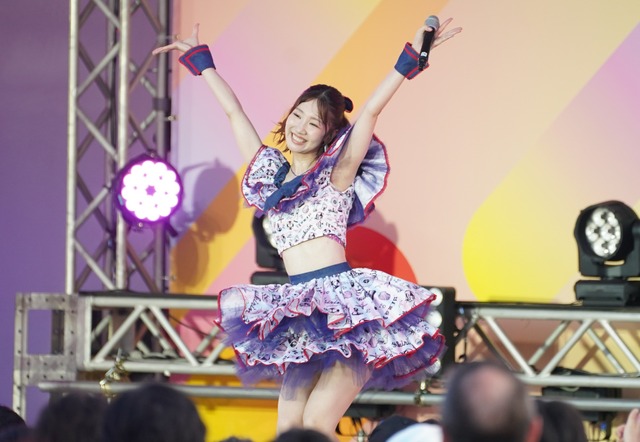TIF2025】柏木由紀がTIFでソロライブ「体が動く限りアイドルを続けて