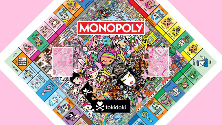 Tokidoki's Kawaii Monopoly board design is the kitschest thing you'll ...