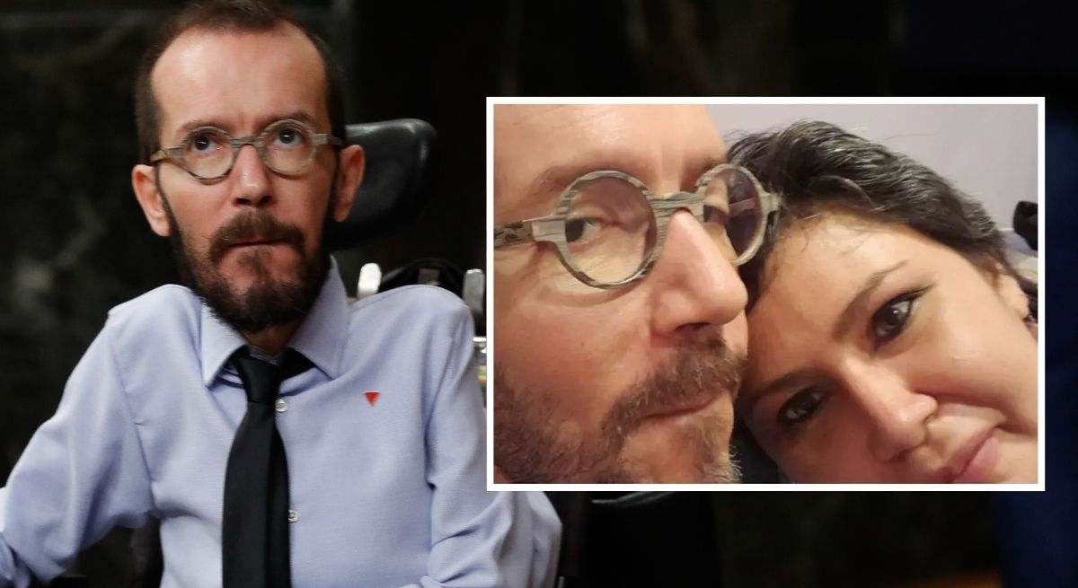 La mujer de Pablo Echenique explica su divorcio: "Era hora de pensar en mí  después de tantos años dedicada a atenderlo"