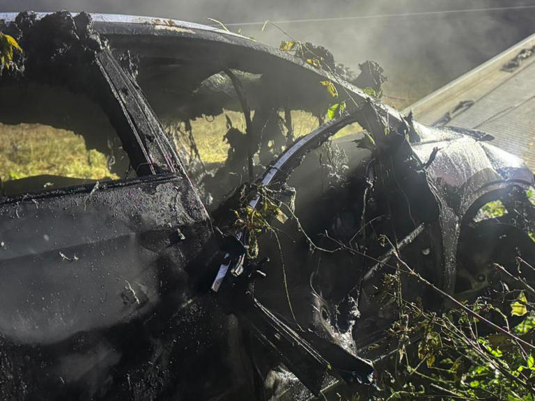 Driver Allegedly Flees After Fiery Crash In Norwich