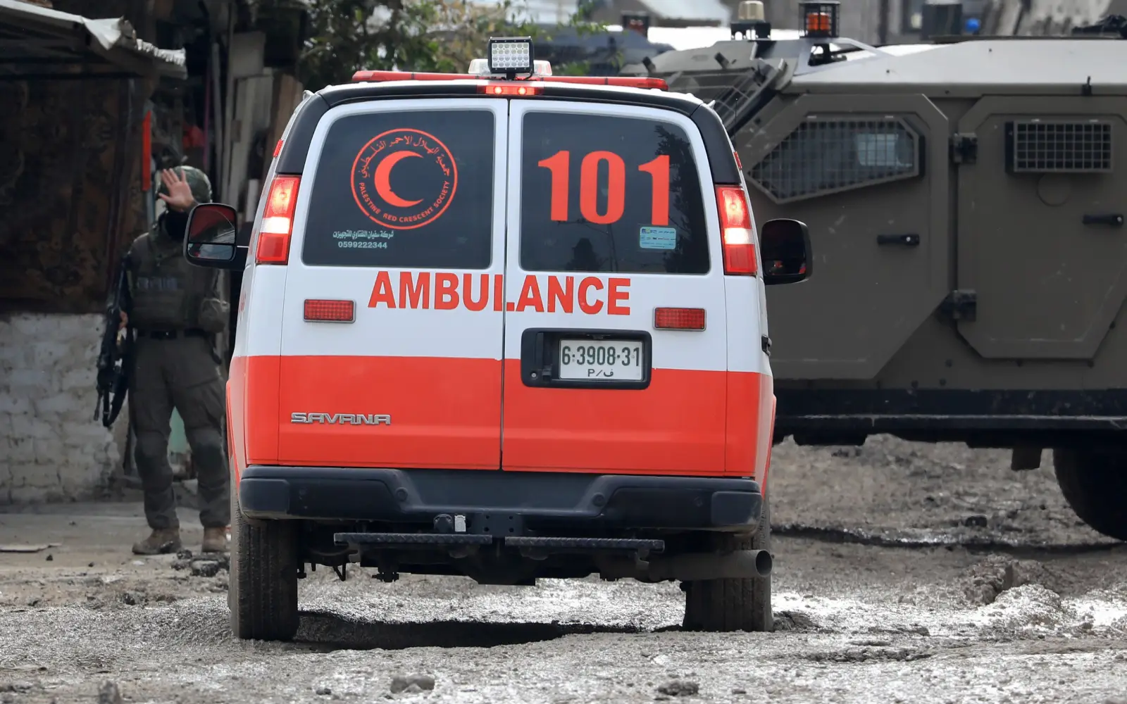 Red Cross 'outraged' as on-duty paramedic killed in Gaza