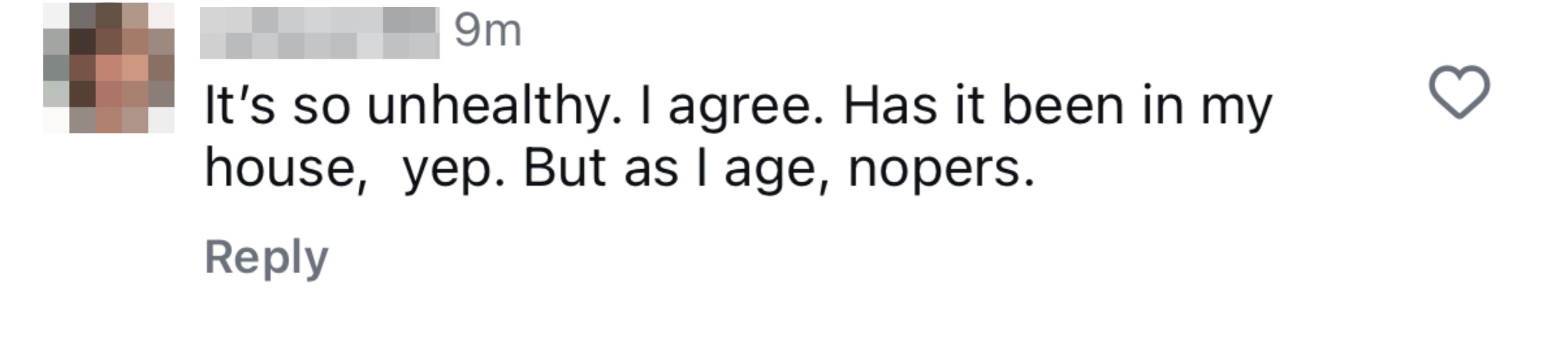 Comment by user calijean68: