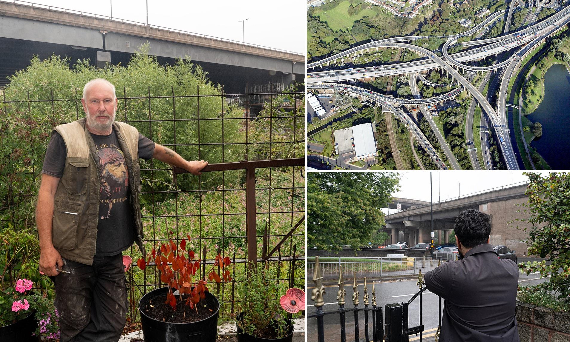 We live under Britain's most complex motorway junction...the smog is awful - but there are upsides