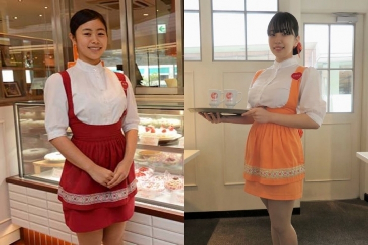 【レア品】アンナミラーズストラップ3色　制服　オレンジ　赤　ピンク　井村屋 制服がかわいいと思うファミレス」ランキングTOP12！ 第1位は「アンナ