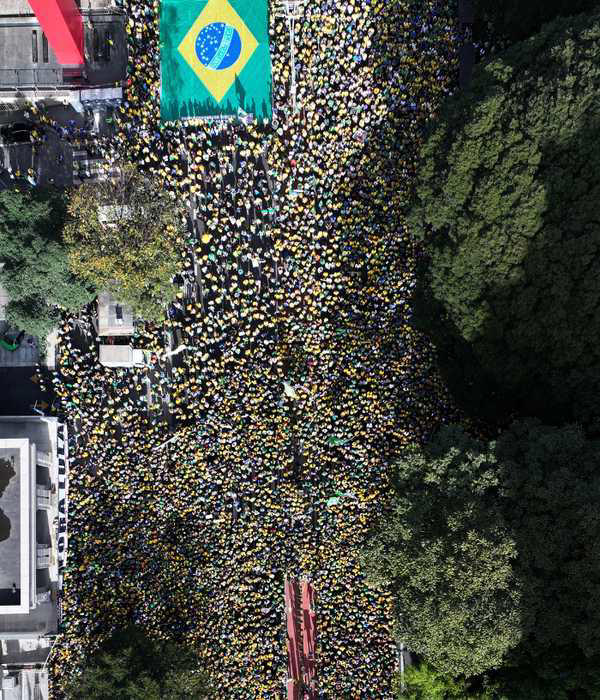 No ápice, ato pró-Bolsonaro na Av. Paulista reuniu 37,6 mil pessoas, segundo metodologia da USP
