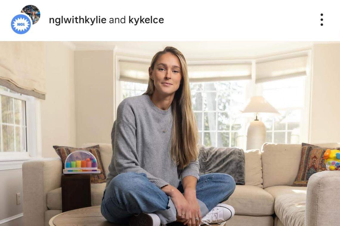 Kylie Kelce explains the ‘kitchen phone' rule her 4 daughters will follow