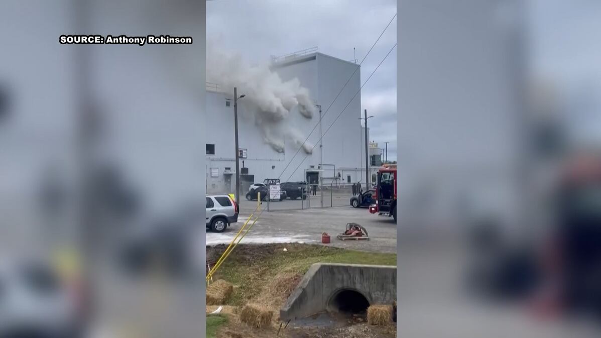 Several agencies respond to fire at Decatur processing plant