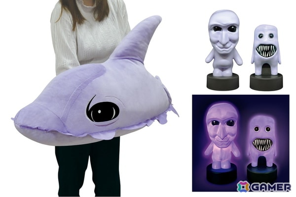 青鬼」限定プライズ・カプセルトイ第二弾！BIGな「サメ鬼」のぬいぐるみや