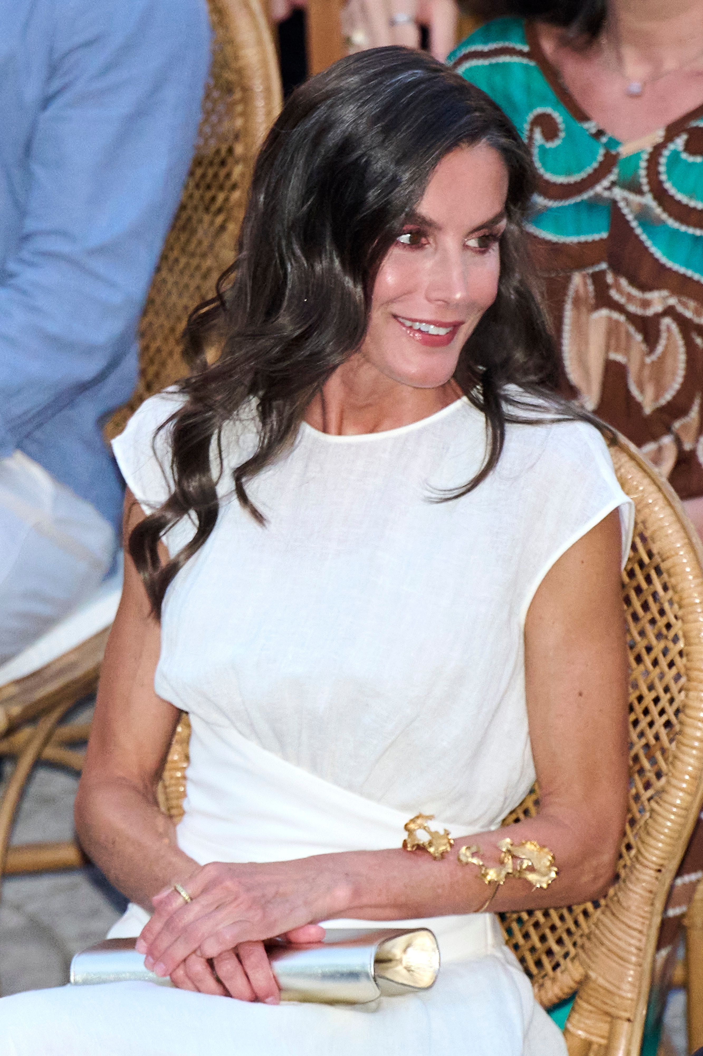 Letizia d’Espagne lors de la cérémonie de clôture du 15ᵉ édition du Atlàntida Film Festival.