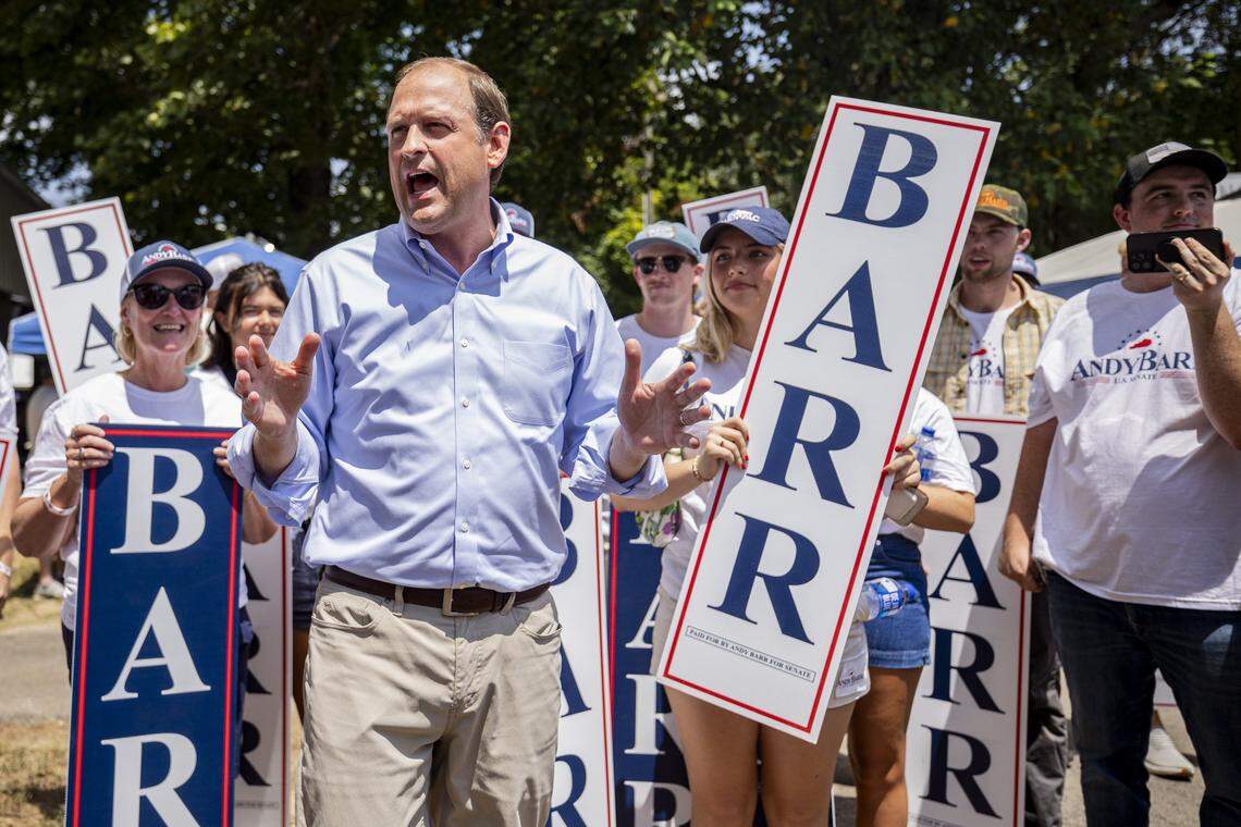 Andy Barr's most recent and most offensive ad will lose him Christian