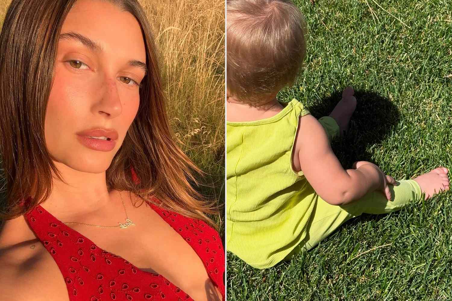 Hailey Bieber Shows Off Son Jack Blues' Blonde Hair in New Photo Ahead(01)