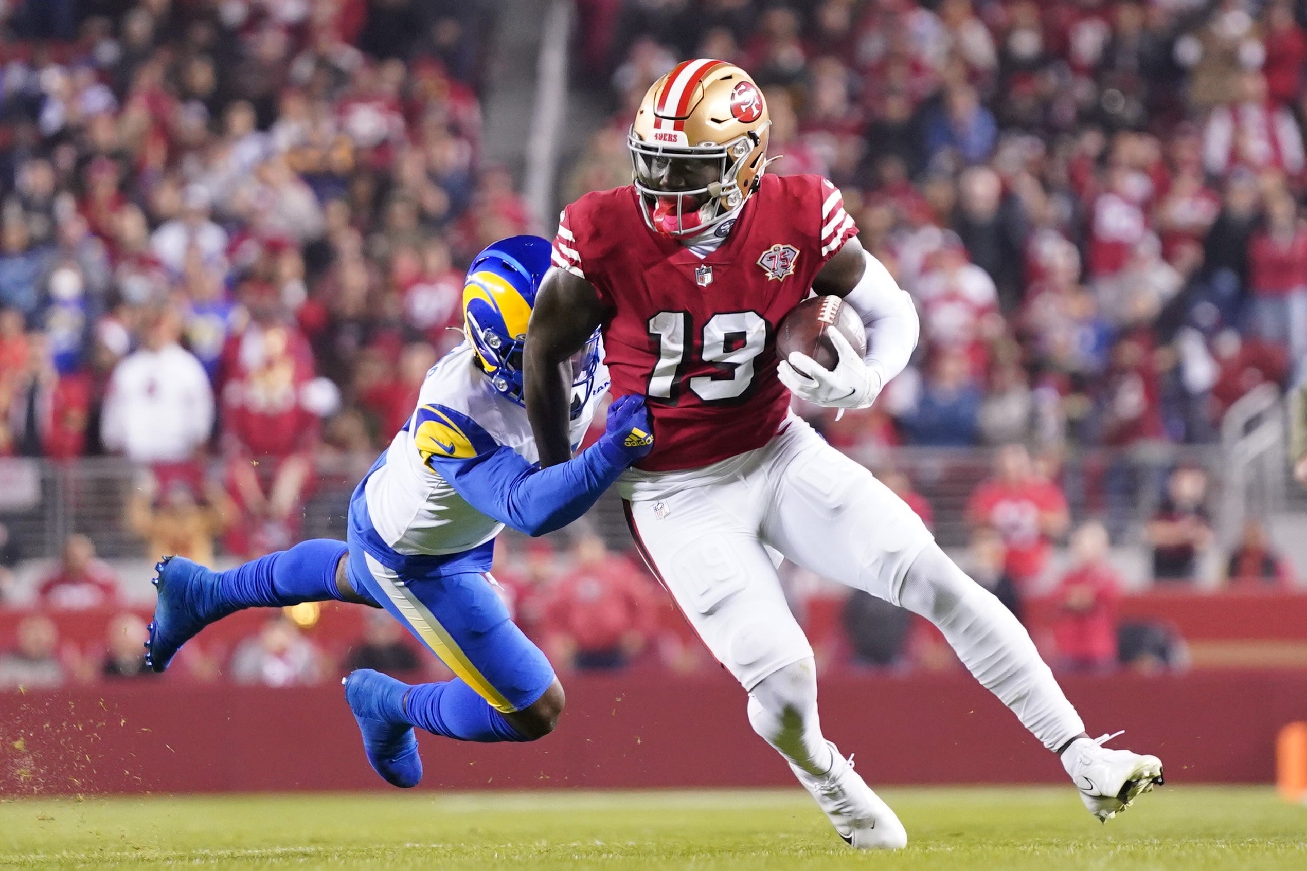 Updated 49ers WR depth chart after Deebo Samuel signing