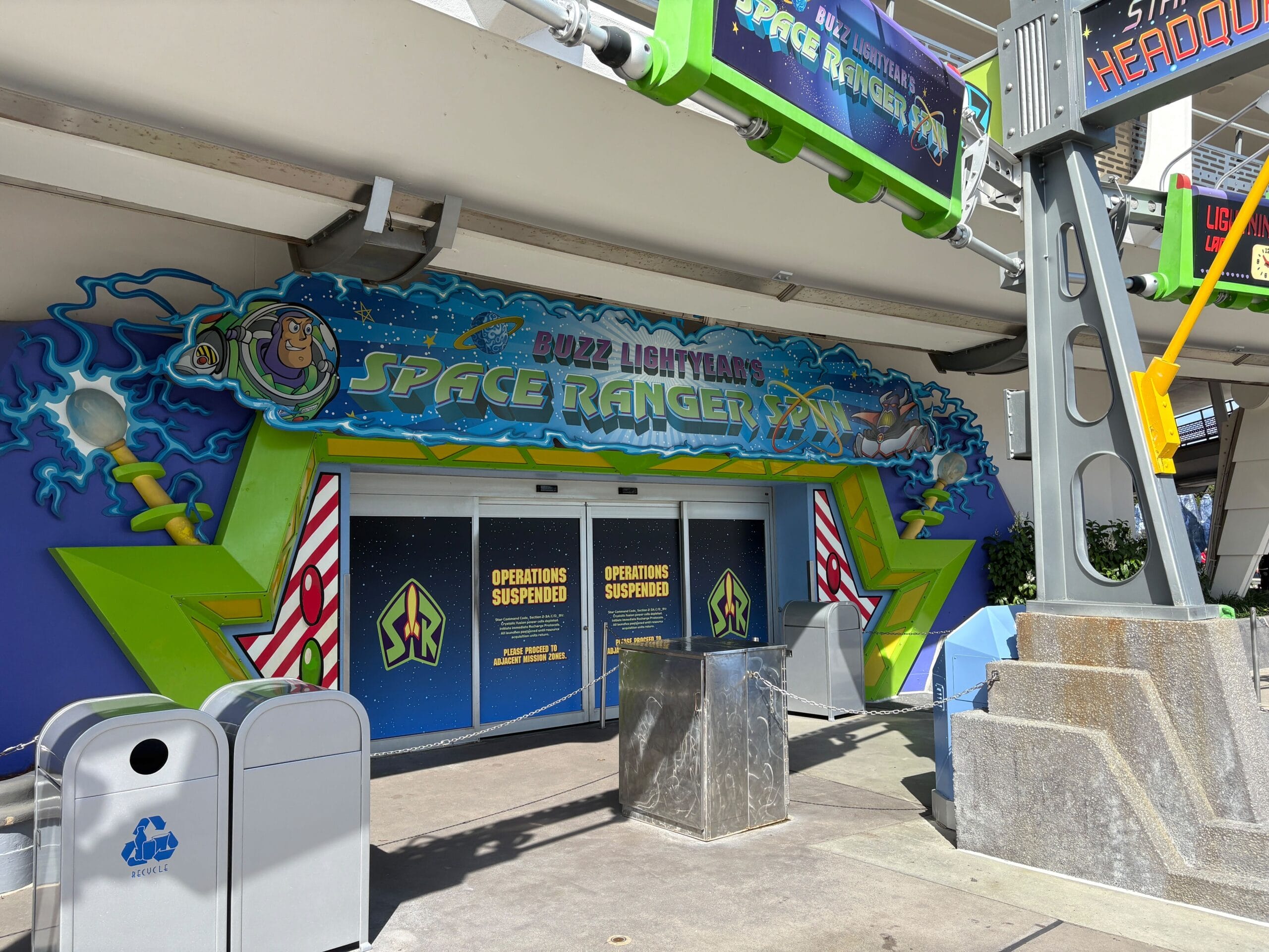Buzz Lightyear Space Ranger Spin Closure - Major Overhaul at Magic Kingdom
