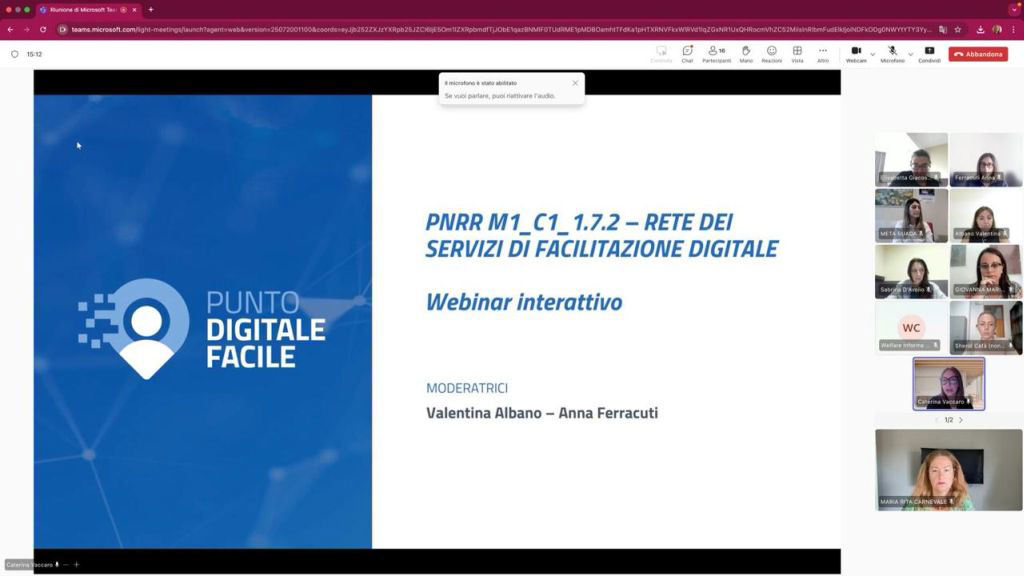 Servizi di facilitazione in un webinar l esperienza del Gal Elimos Servizi di facilitazione in un webinar l esperienza del Gal Elimos