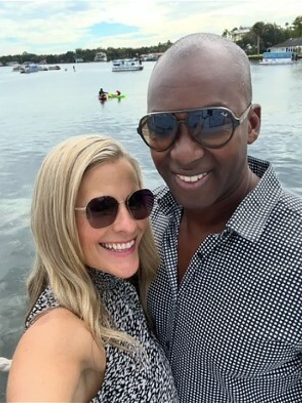 Henry Betsey Jr. with Michele Betsey on their wedding day in November 2022. Courtesy Michele Narens