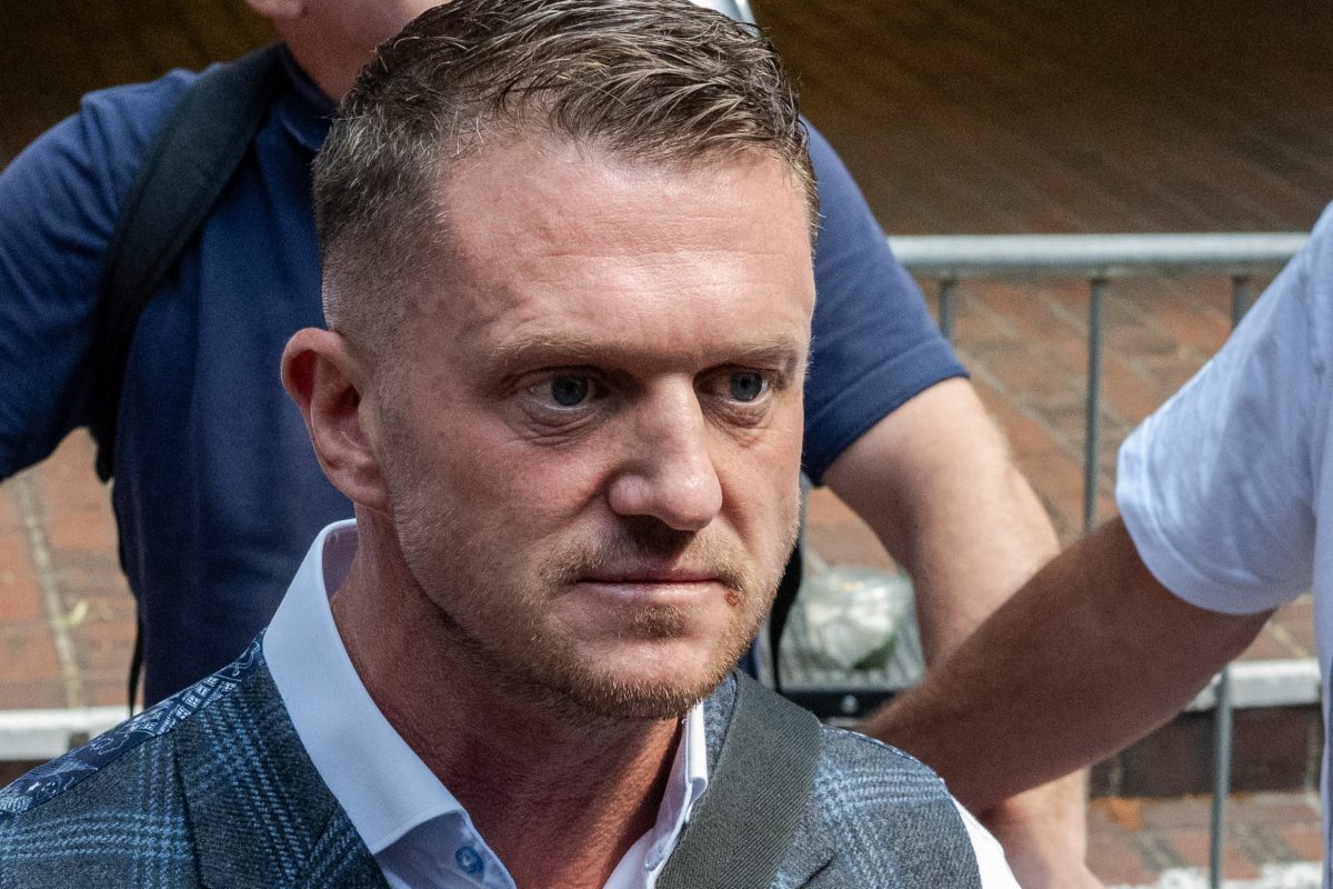 Tommy Robinson arrested over alleged St Pancras assault