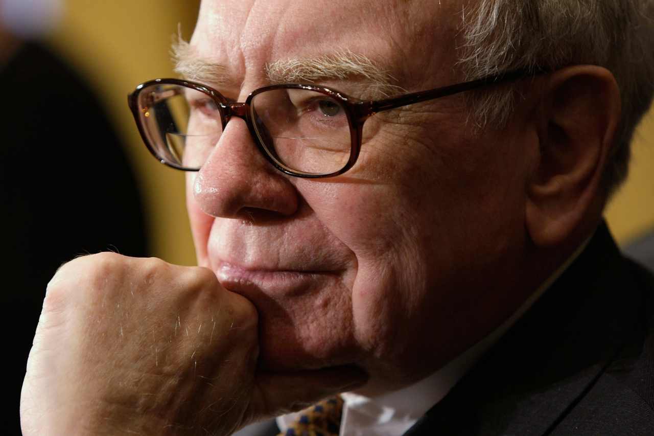 Berkshire stock was hammered monday it s like 1999 again 
