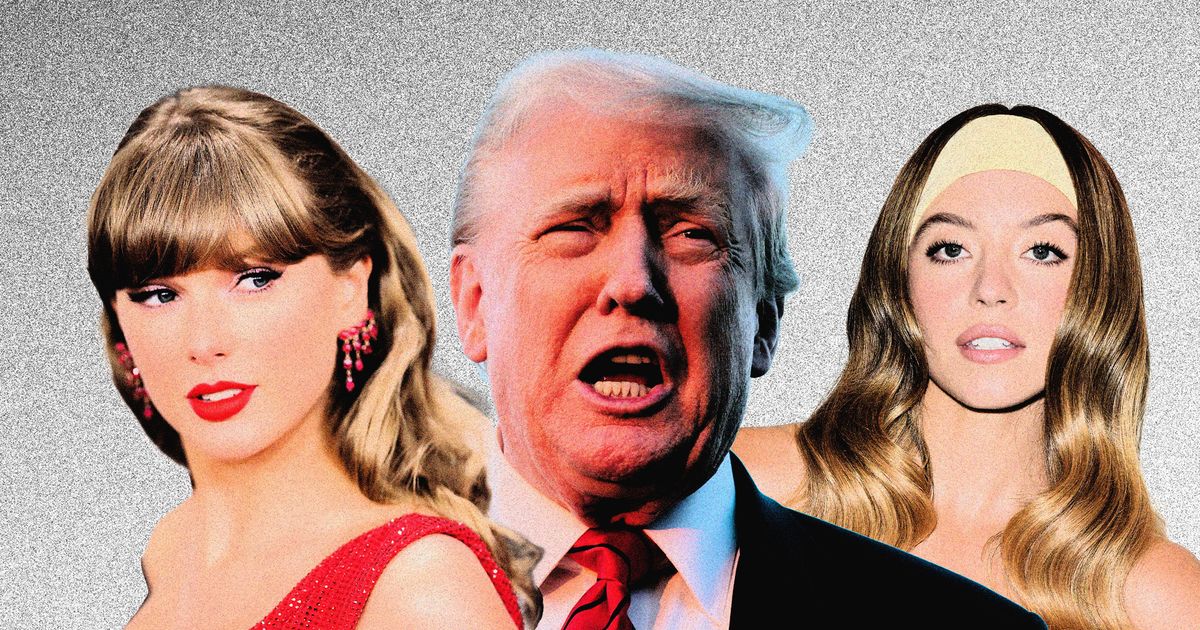 Trump Drags Taylor Swift Into His Creepy Sydney Sweeney Take