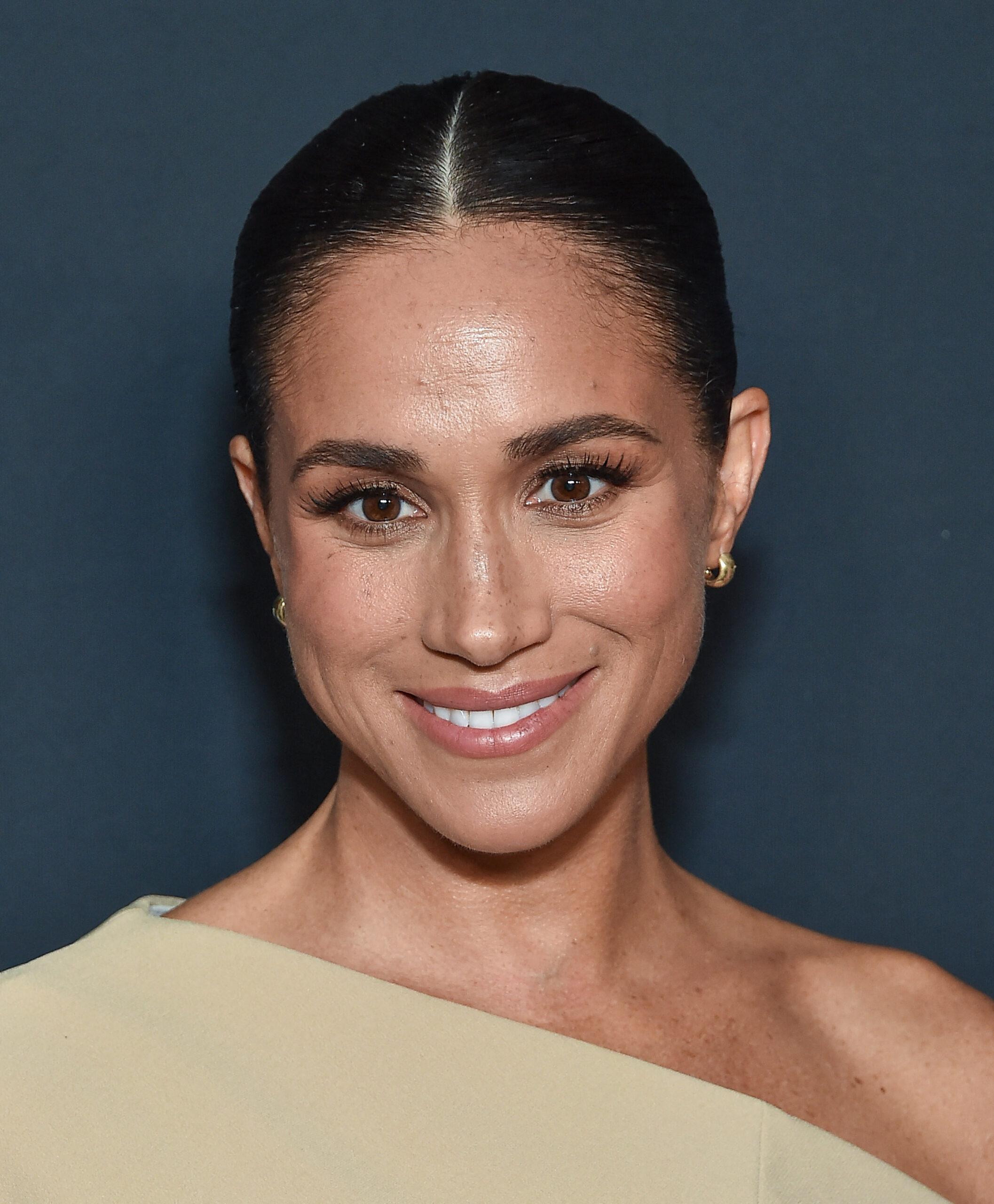 Meghan Markle smiling