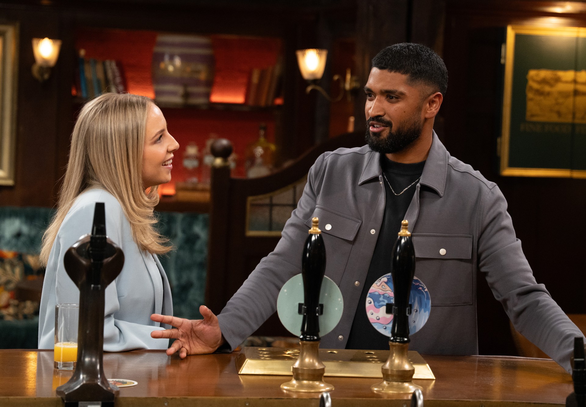 Despite the mishap with the app, Kammy and Belle have been getting along (Picture: ITV)