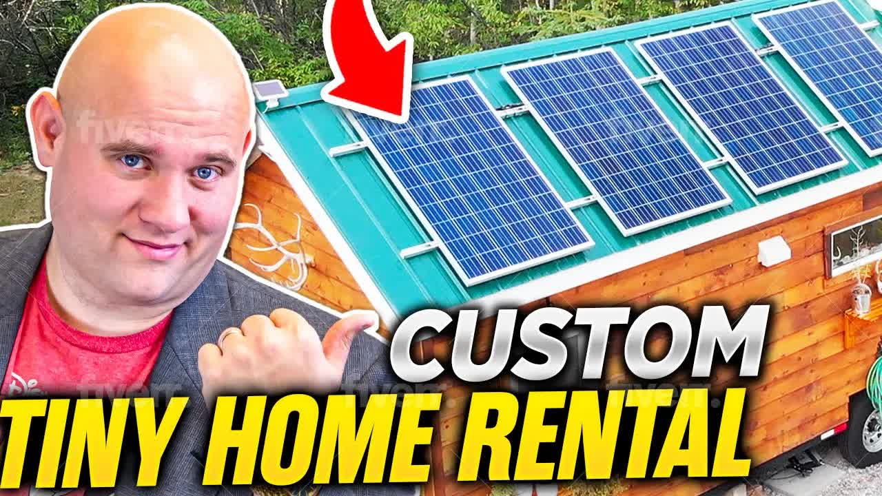 Building a off-grid solar powered tiny home rental