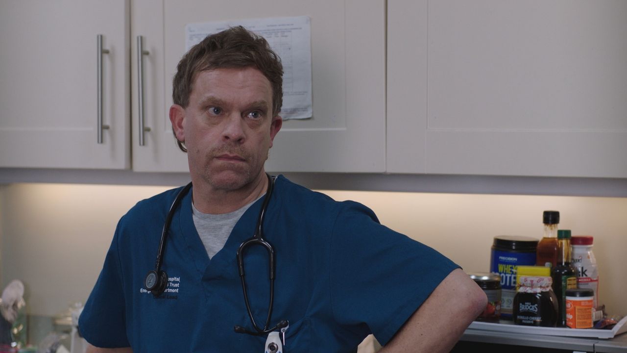 Casualty spoilers: Dylan Keogh and Flynn Byron clash as lies unravel…