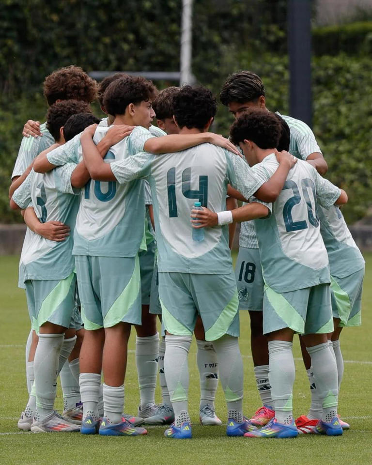 El 'Mini Tri' goleó a Estados Unidos | IG: @miseleccionsubs