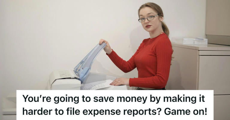 HR Created A Ridiculous Expense Reports Policy So She Took It HR Created A Ridiculous Expense Reports Policy So She Took It