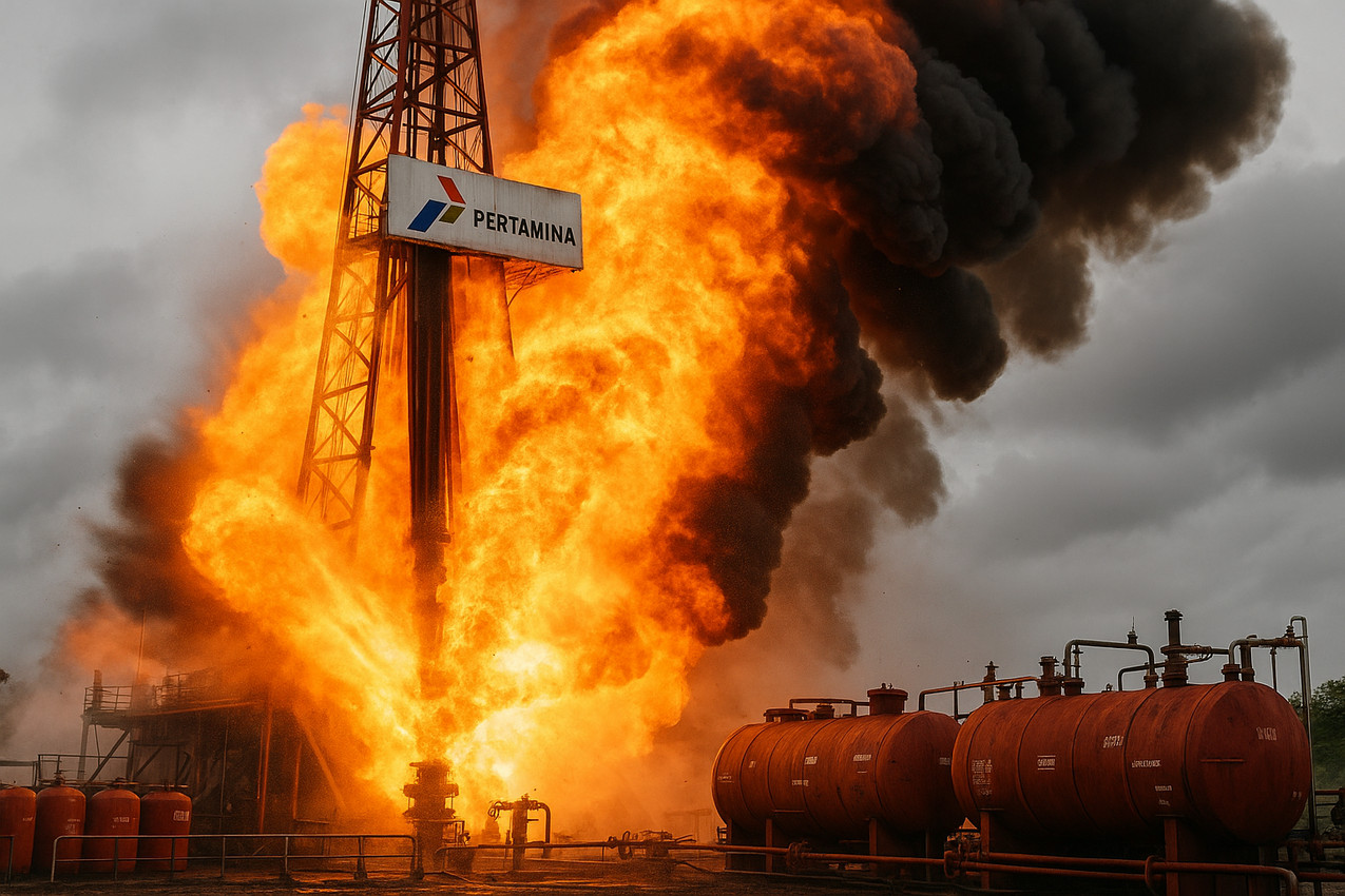 Data dan Fakta Ledakan Sumur Minyak Pertamina di Suban