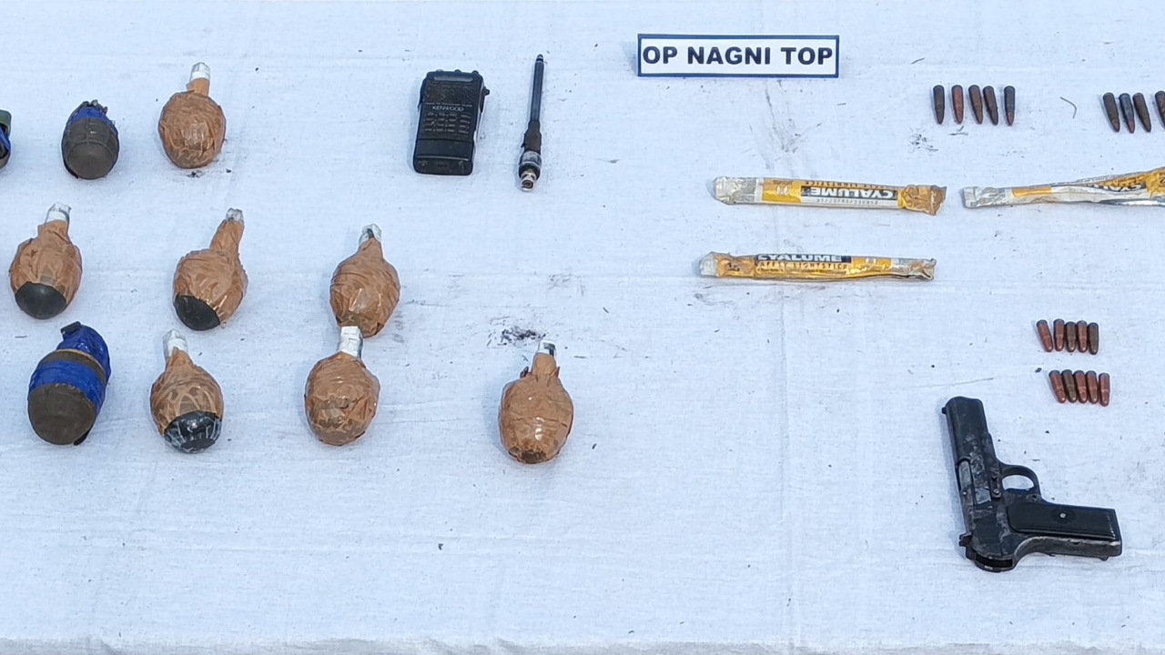 Operation Nagni TOP: Terror hideout busted in J&K's Kupwara; weapons ...