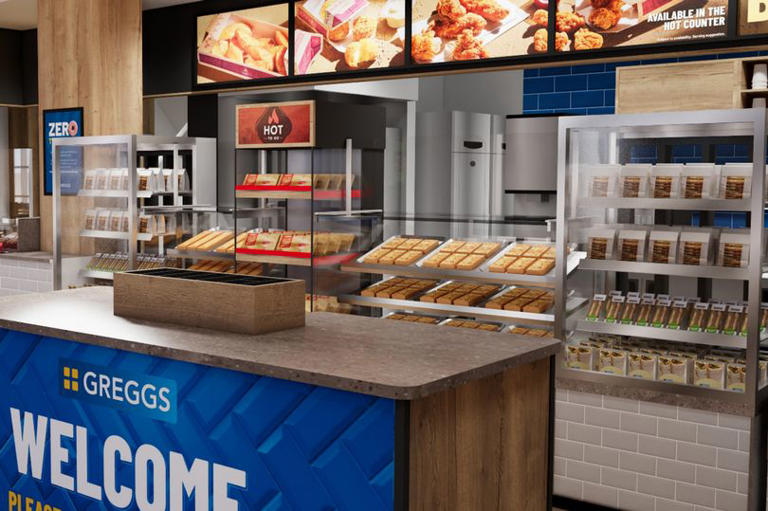 Refit revealed for Greggs store next to West Brom's Hawthorns