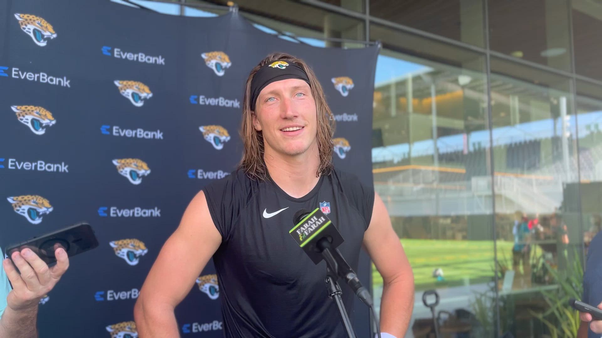 Jacksonville Jaguars QB Trevor Lawrence on Playing This Weekend