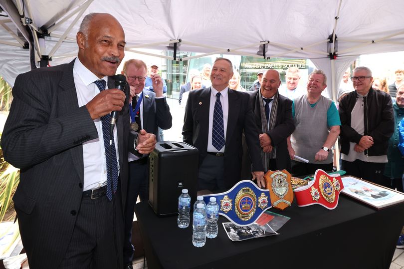 Hundreds gather where 'Liverpool's answer to Wembley Stadium' once stood