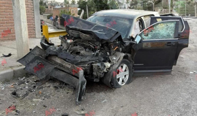 Así quedó el auto de Yanin Campos tras brutal accidente en el que perdió la vida