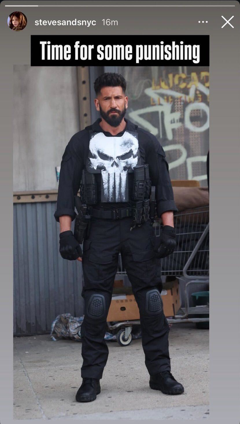 First Look at The Punisher's New Costume Shows Jon Bernthal Loaded for ...