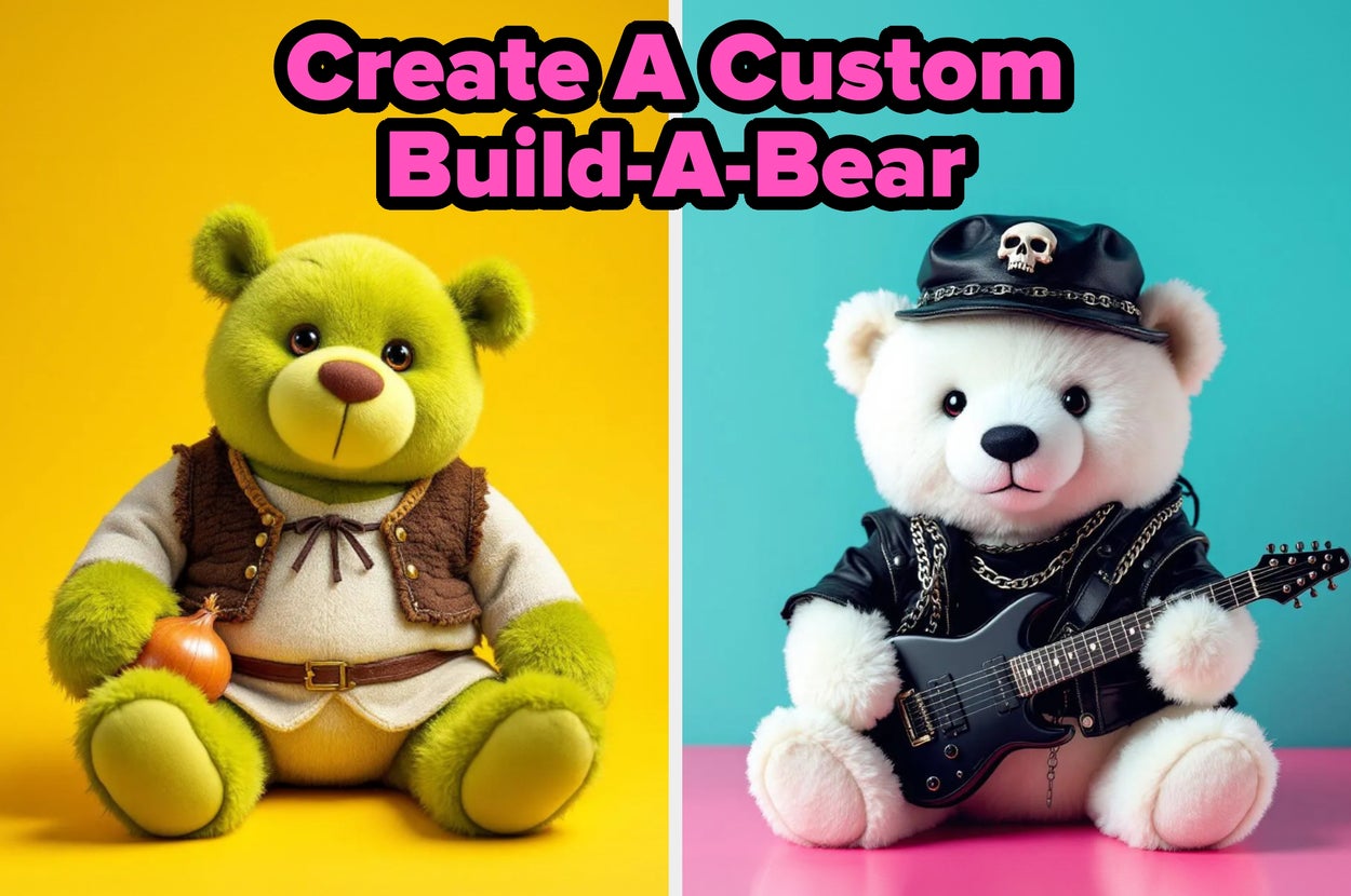 This Generator Lets You Build A Bear That's Adorable, Chaotic, Or Both ...