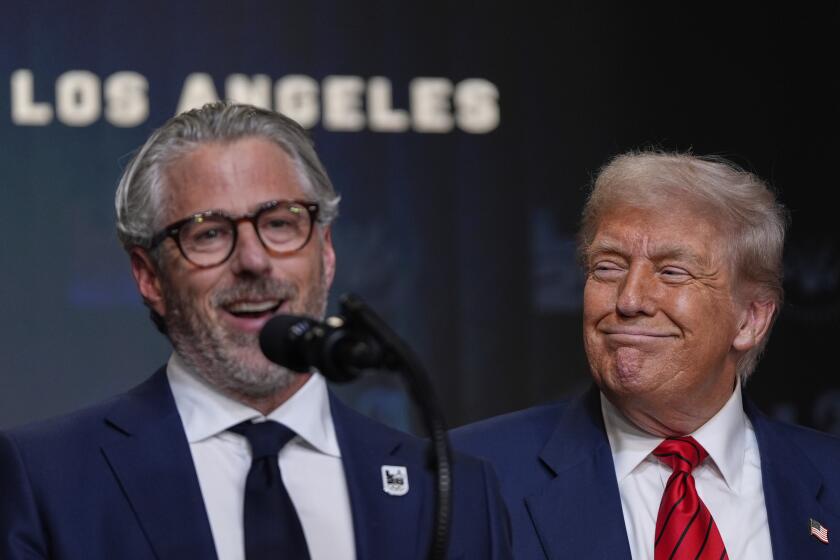 Trump names himself chair of L.A. Olympics task force, sees role for ...