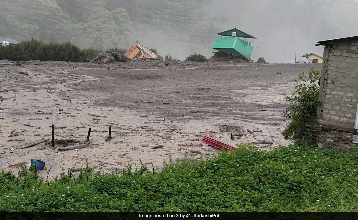 Uttarakhand Flash Floods Live Updates 4 Dead 50 Missing In Uttarkashi