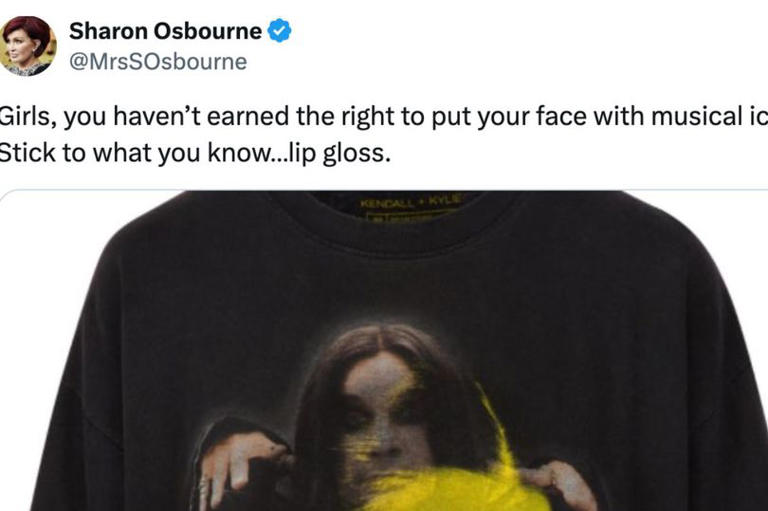 did ozzy osbourne hit sharon