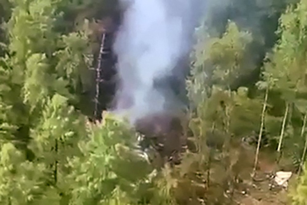 Russian Plane Crashes With Nearly 50 Aboard, Likely Leaving No Survivors