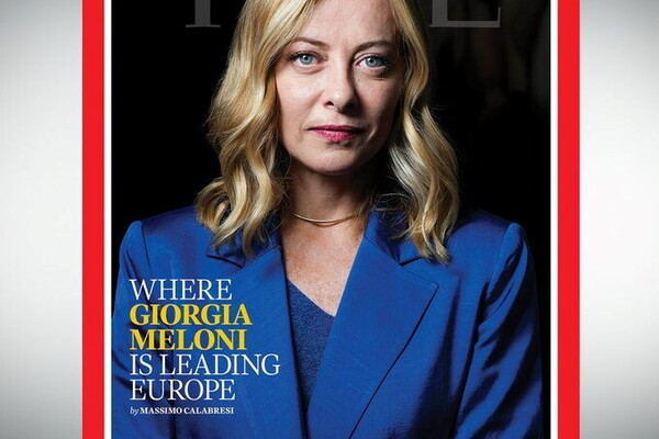Time dedica la copertina a Giorgia Meloni