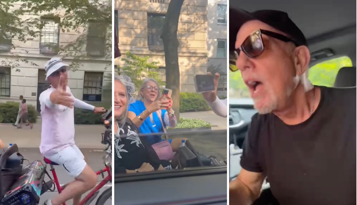 WATCH Billy Joel Surprises NYC Pedicab Driver Blasting One of His Songs(02)