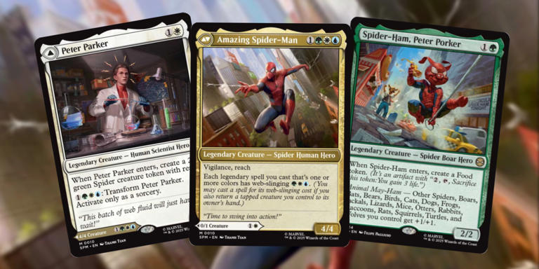 MTG reveals first six cards coming in Spider-Man's universes beyond  crossover