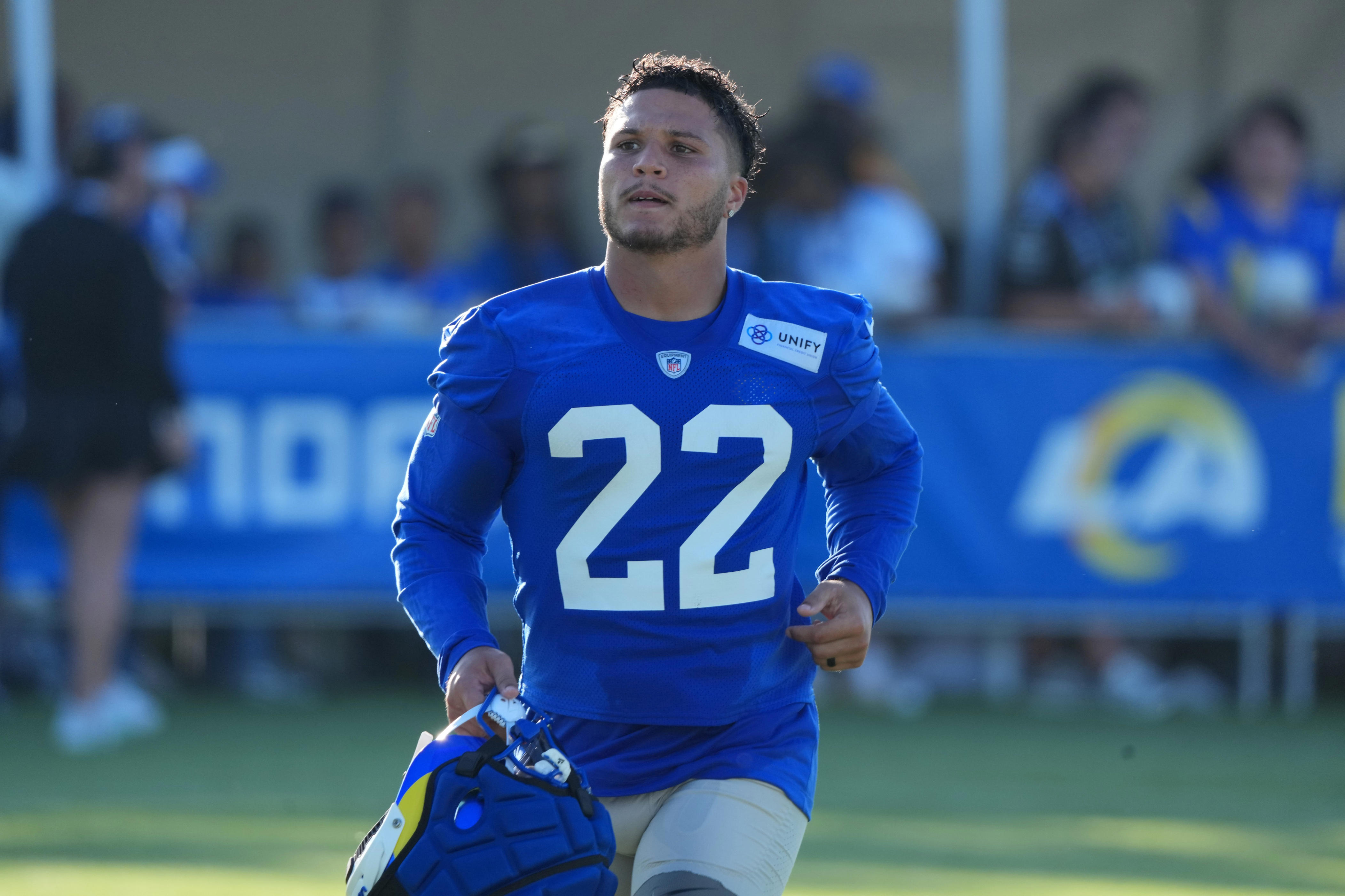 Rams RB Blake Corum explains what he&rsquo;s doing differently in Year 2