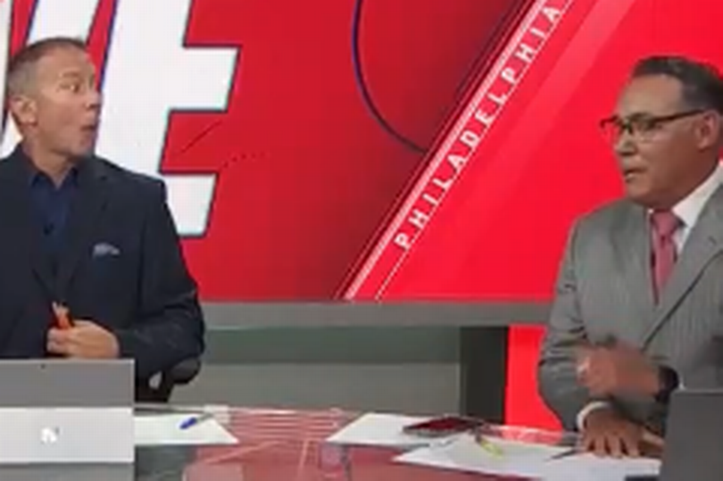 NBC star's priceless reaction as costar makes awkward onair blunder