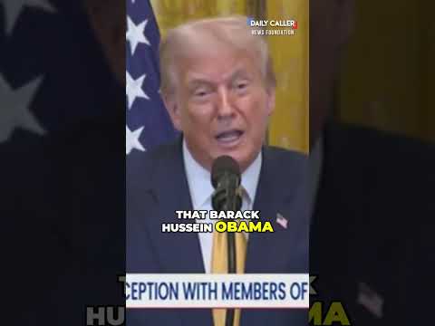 Trump PRAISES Tulsi Gabbard: 'She Exposed Obama’s Role in Election