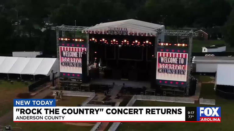 Road closures announced ahead of 'Rock the Country' concert