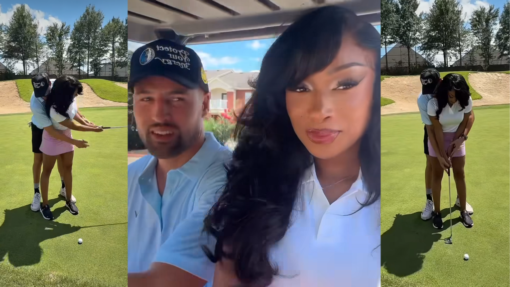 Klay Thompson Says He's "In Love" With Megan Thee Stallion While On