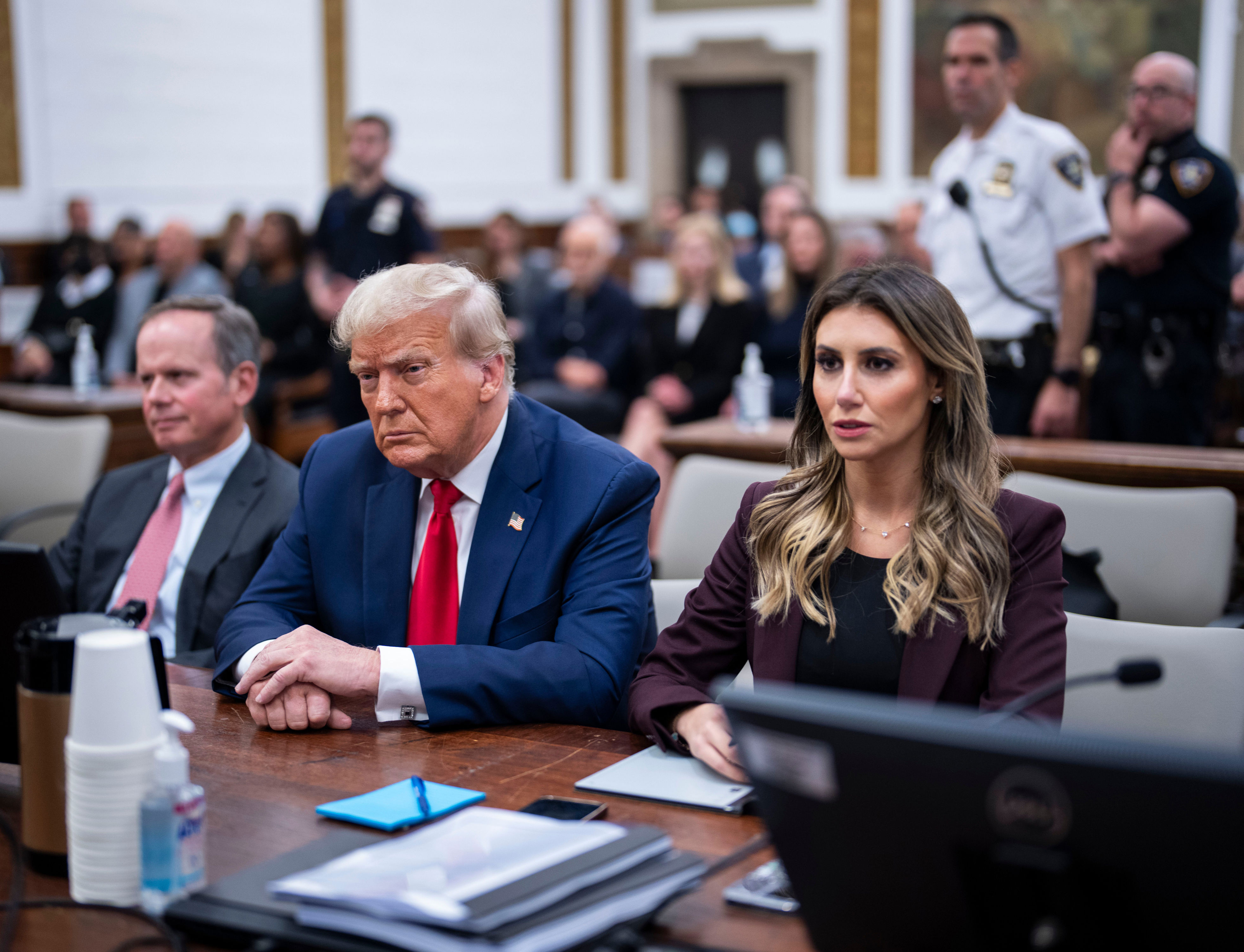 Habba represented the president in several court cases, including a defamation trial with E. Jean Carroll and a fraud trial with the state of New York – both of which she lost (Getty Images)